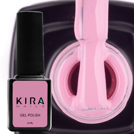 Гель-лак Kira Nails №055 (світло-рожевий, емаль), 6 мл2