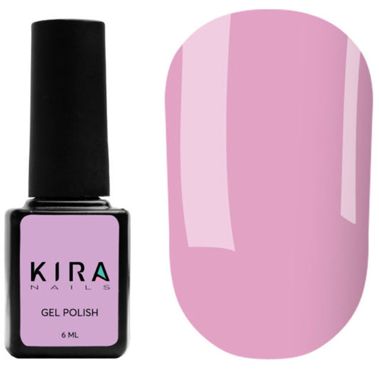Гель-лак Kira Nails №064 (блідо-рожевий, емаль), 6 мл