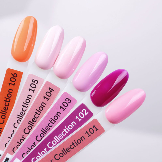 Гель-лак Kira Nails №103, (розово-лиловый, эмаль), 6 мл4