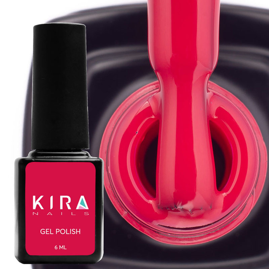 Гель-лак Kira Nails №164 (винний, емаль), 6 мл3