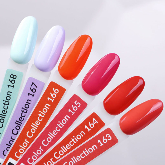 Гель-лак Kira Nails №164 (винний, емаль), 6 мл4