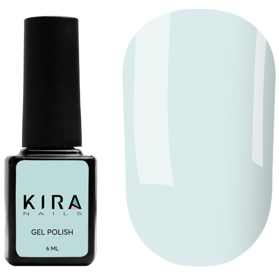 Гель-лак Kira Nails №168 (морська піна, емаль), 6 мл