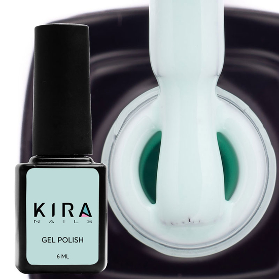 Гель-лак Kira Nails №168 (морська піна, емаль), 6 мл3
