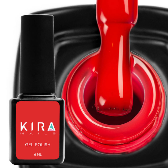 Гель-лак Kira Nails №172 (коралловый, неоновый), 6 мл3