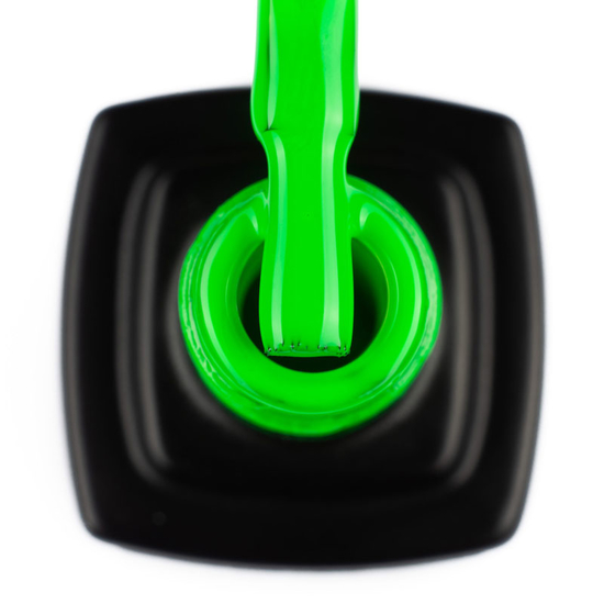 Гель-лак Kira Nails №183 (ярко-зеленый, эмаль), 6 мл2