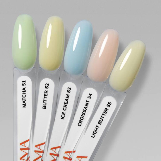 Цветная база GA&MA Cover base Colored 055 Light Butter 15 мл, Объем: 15 мл, Цвет: 0553