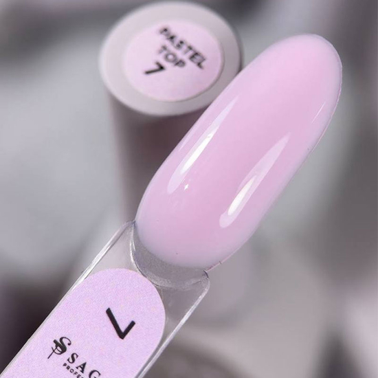 Топ без липкого слоя SAGA Pastel Top №07 10 мл, Цвет: 072
