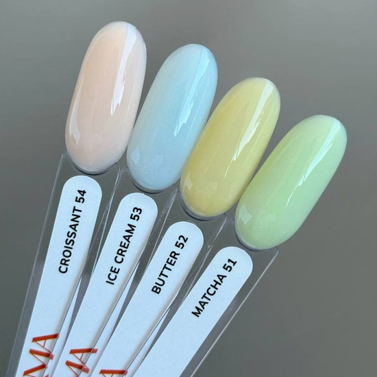 Кольорова база GA&MA Cover base Colored 055 Light Butter 15 мл, Об`єм: 15 мл, Колір: 0554