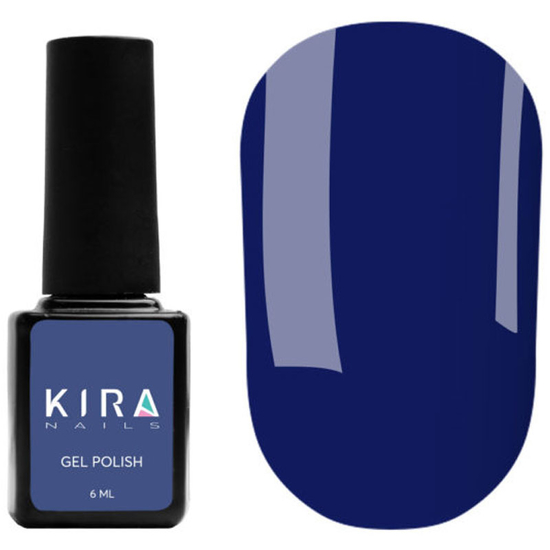 Гель-лак Kira Nails №029 (сине-фиолетовый, эмаль), 6 мл