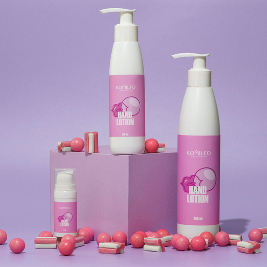 Komilfo Hand Lotion Bubble Gum - лосьон для рук жвачка, 250 мл, Объем: 250 мл, Аромат: Bubble Gum2