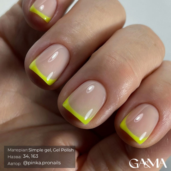 Гель для укрепления и наращивания GaMa Simple Gel №034 50 мл, Объем: 50 мл, Цвет: 0343