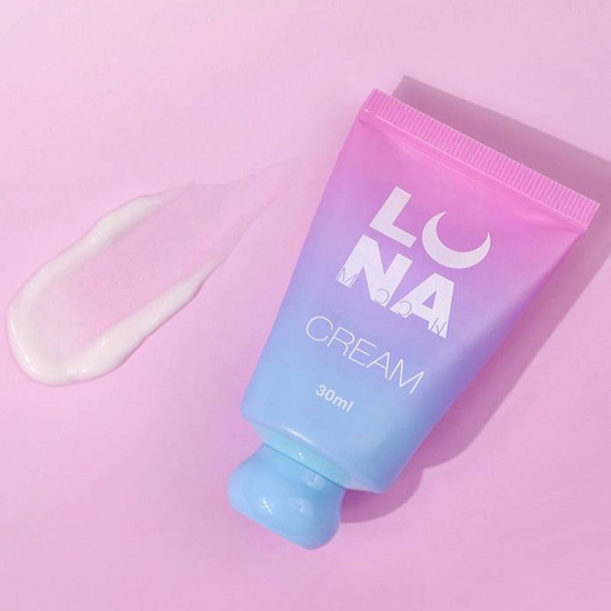 Крем ламелярный увлажняющий с ароматом клубники со сливками LUNA Hand Cream Strawberry Dessert 30 мл, Объем: -30 мл2