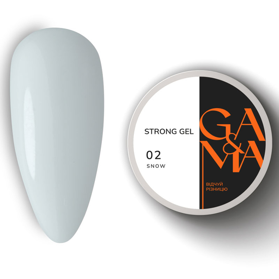 Гель для укрепления и наращивания GaMa Strong Gel №002 50 мл, Объем: 50 мл, Цвет: 002