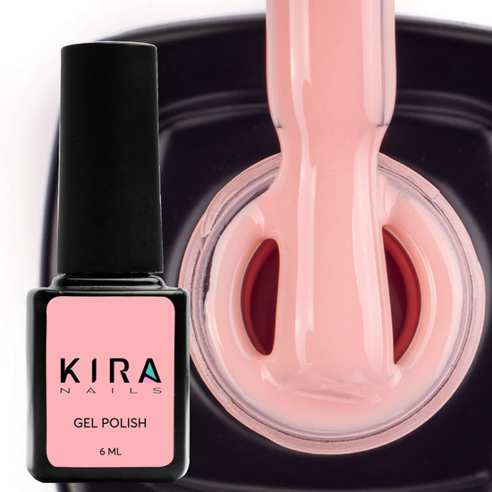 Гель-лак Kira Nails №013 (светлый персиково-розовый, эмаль), 6 мл3