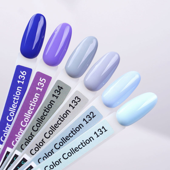 Гель-лак Kira Nails №131 (аквамариновий, емаль), 6 мл4
