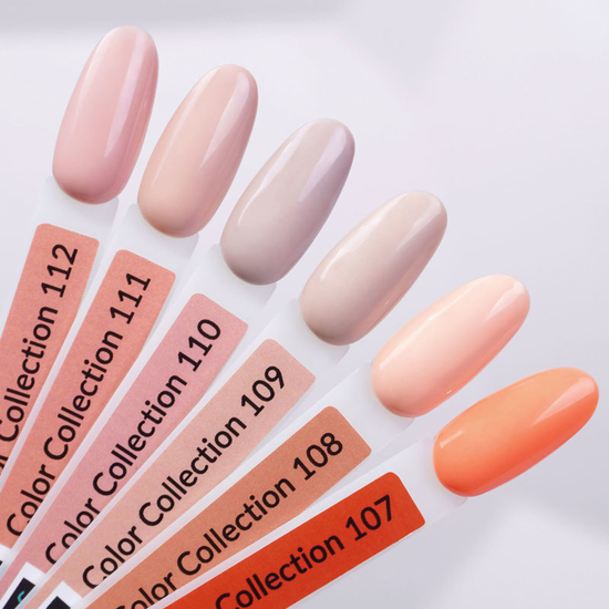 Гель-лак Kira Nails №107 (морковный, эмаль, неоновый), 6 мл4