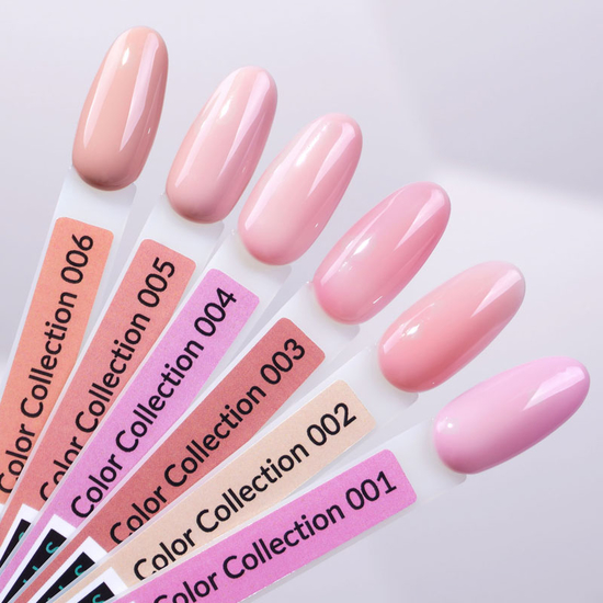 Гель-лак Kira Nails №003 (светлый розовый для френча, эмаль), 6 мл4