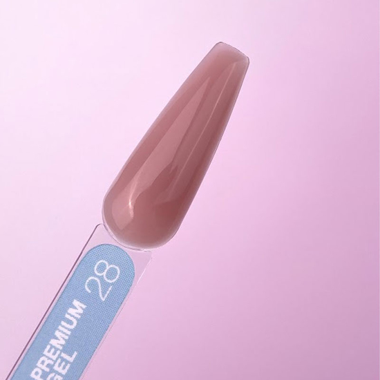 Гель для нарощування LUNA Gel Premium №28 15 мл, Об`єм: 15 мл, Колір: 282