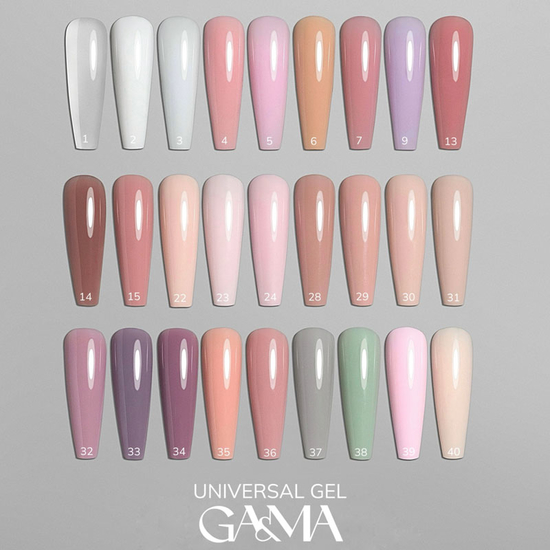 Универсальній гель GaMa Universal Gel №005 50 мл, Объем: 50 мл, Цвет: 0055