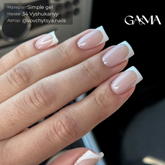 Гель для укрепления и наращивания GaMa Simple Gel №034 50 мл, Объем: 50 мл, Цвет: 0344