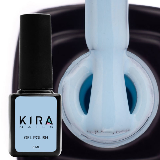 Гель-лак Kira Nails №131 (аквамариновий, емаль), 6 мл2