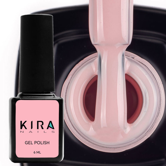 Гель-лак Kira Nails №003 (светлый розовый для френча, эмаль), 6 мл3