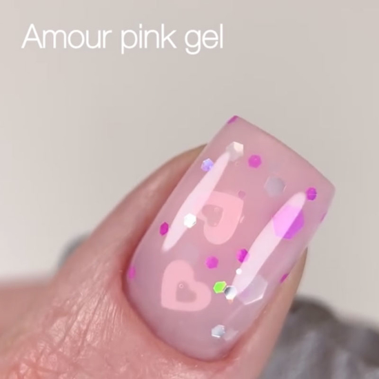 Гель для наращивания DANNY Amour gel pink 15 мл, Цвет: Pink4