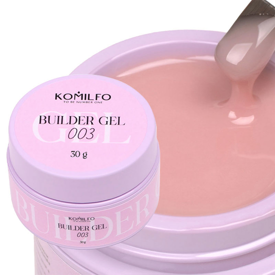 Гель для нарощування Komilfo Builder Gel 003 30 г, Об`єм: 30 г, Колір: 003