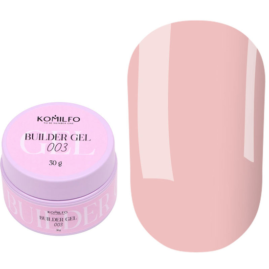 Гель для нарощування Komilfo Builder Gel 003 30 г, Об`єм: 30 г, Колір: 0033