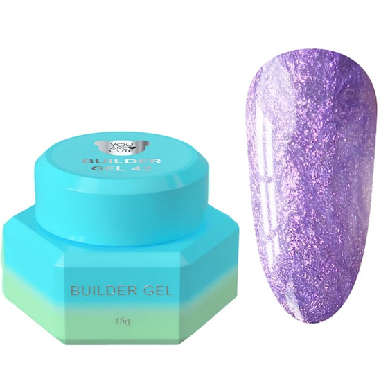 Гель для нарощування You Are Cute Builder Gel №42 15 мл, Об`єм: 15 мл
, Колір: 42