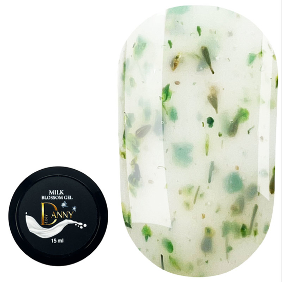 Гель із сухоцвітами DANNY Milk Blossom Gel №5 15 мл, Колір: 05