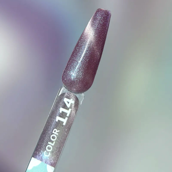 Гель-лак You Are Cute Color Gel 114 светоотражающий с эффектом кошачий глаз 5 мл, Цвет: 1143
