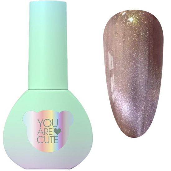 Гель-лак You Are Cute Color Gel 115 светоотражающий с эффектом кошачий глаз 5 мл, Цвет: 115