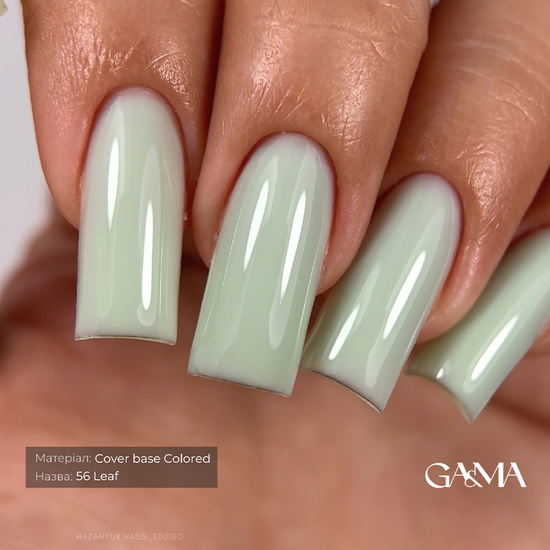 Кольорова база GA&MA Cover base Colored 056 Leaf 15 мл4