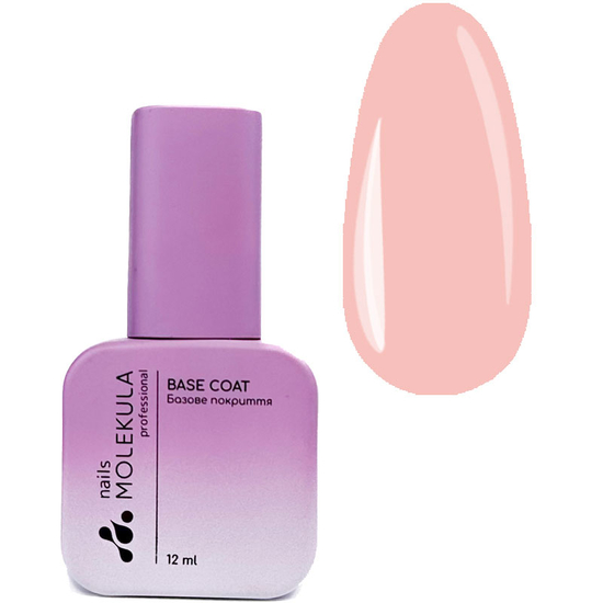 Molekula Base Colour Peach (персиковий, емаль), 12 мл, Колір: Peach