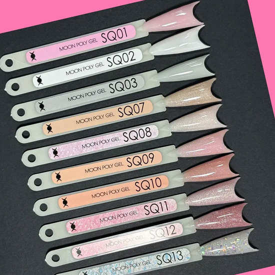 Полигель для наращивания ногтей Moon Full Poly Gel SQ02 30 мл, Объем: -30 мл, Цвет: SQ023