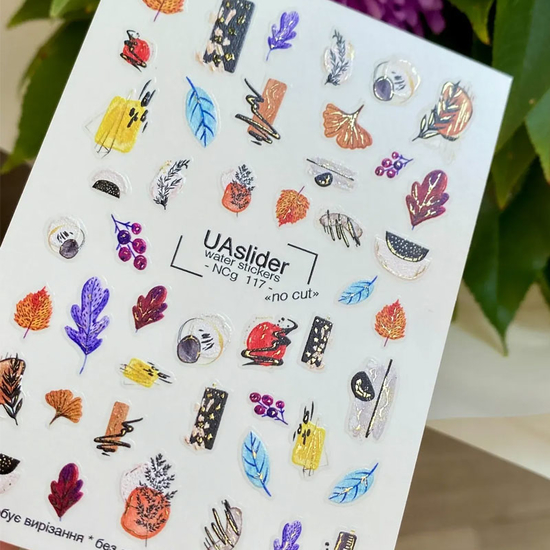 Слайдер-дизайн без лишней пленки UA Slider NCg 117 Gold