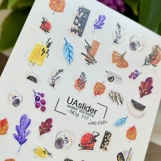 Слайдер-дизайн без лишней пленки UA Slider NCg 117 Gold2