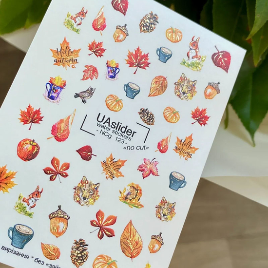 Слайдер-дизайн без лишней пленки UA Slider NCg 123 Gold