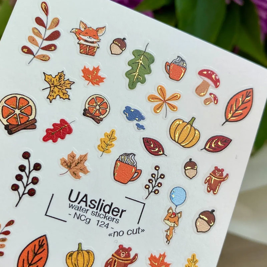 Слайдер-дизайн без лишней пленки UA Slider NCg 124 Gold2