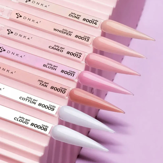 DNKa Гель-желе для ногтей Gelly Gel 0009 Cotton, 15 мл, Объем: -15 мл, Цвет: 00092