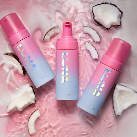 Пінка зволожуюча міцелярна LUNA Coconut Foam з ароматом кокосу 150 мл2