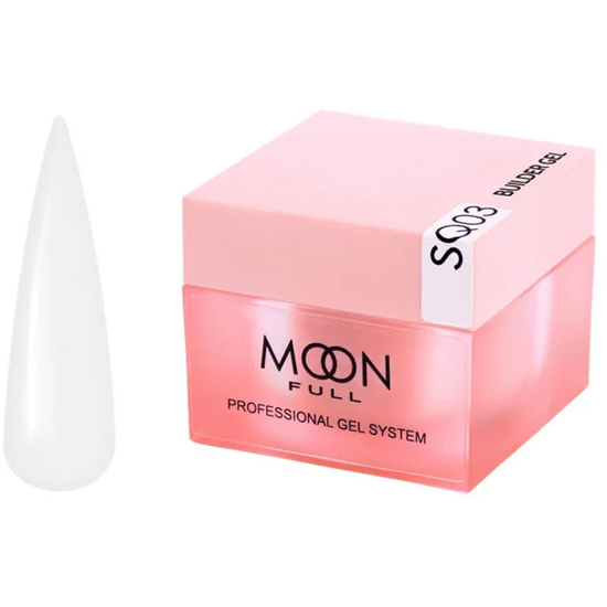 Моделюючий гель Moon Full Builder Gel SQ03 30 мл, Об`єм: 30 мл
, Колір: SQ03