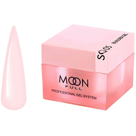 Моделюючий гель Moon Full Builder Gel SQ05 30 мл, Об`єм: 30 мл
, Колір: SQ05