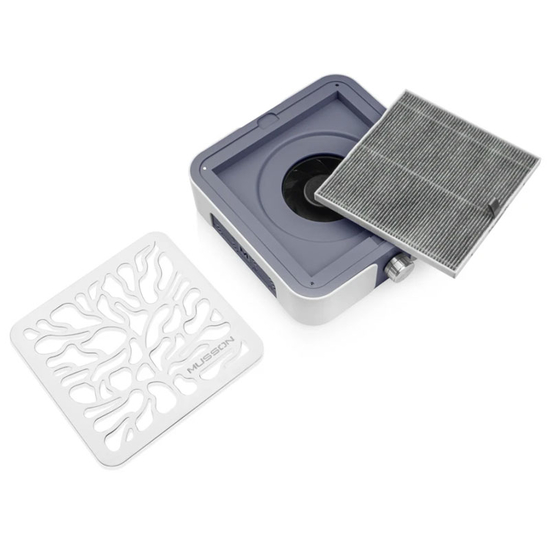 Вытяжка для маникюра MUSSON X3 72 Вт GRAPHITE, Цвет: Graphite3
