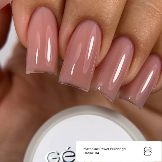 Гель для укрепления и наращивания Gemely Power Builder gel 004 30 мл, Объем: -30 мл, Цвет: 0043