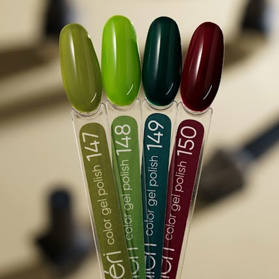 Гель-лак Valeri №150 (бордово-винный, эмаль), 6 мл2