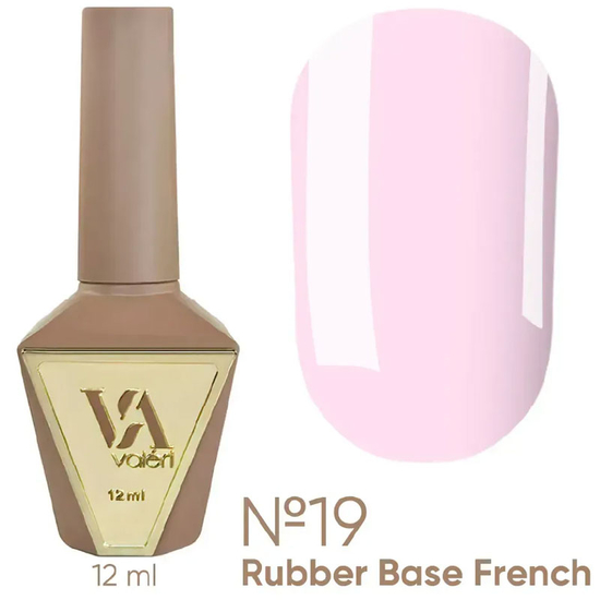 Valeri French base №019, 12 мл, Объем: 12 мл, Цвет: 019