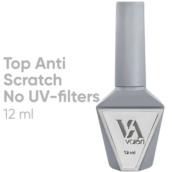 Valeri Top Anti Scratch (No UV-Filters) - топ без ЛС без УФ фильтров "без царапин", 12 мл, Объем: 12 мл