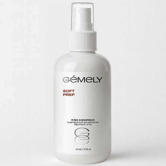 Обезжиритель для ногтей Gemely Soft Prep 100 мл, Объем: 100 мл